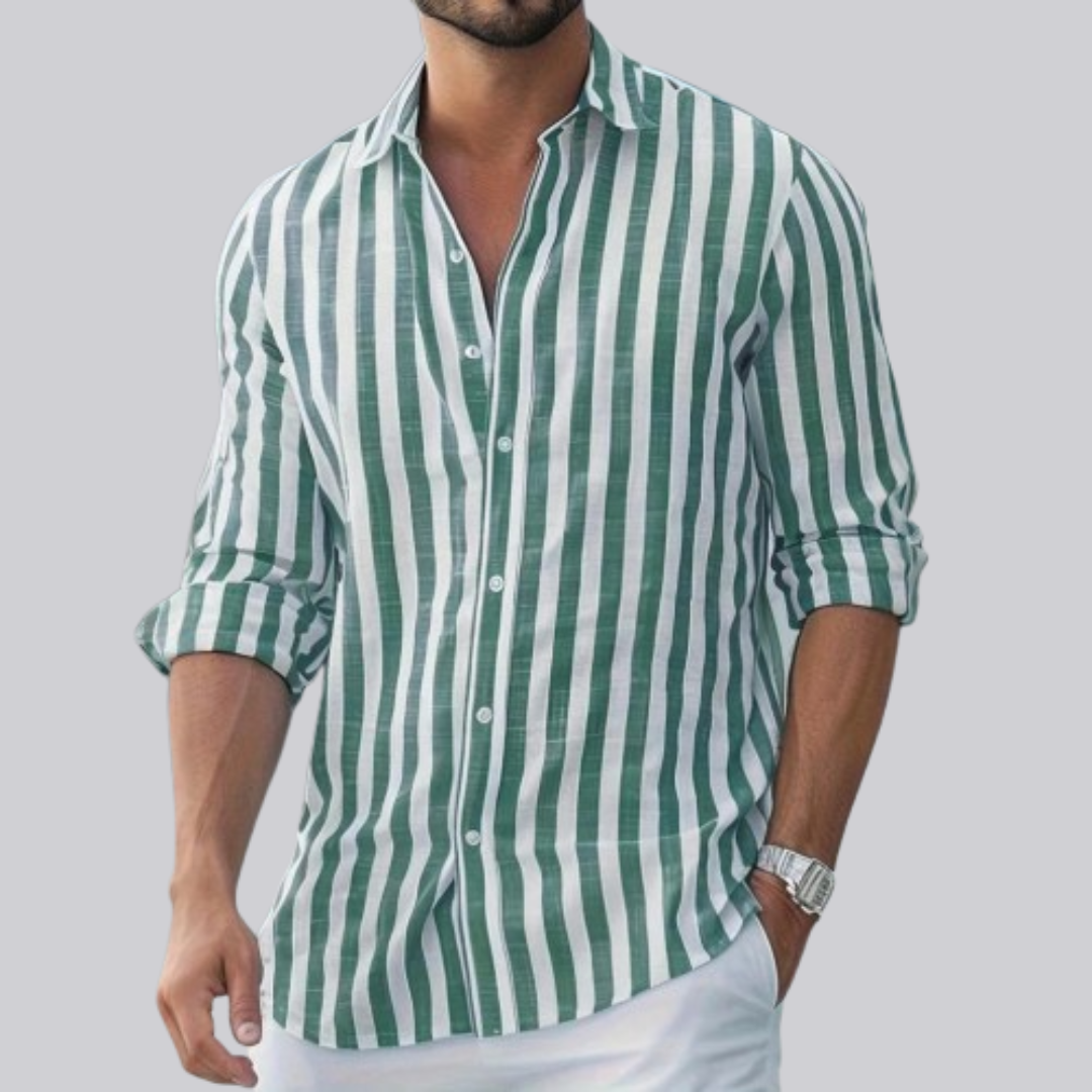 camisa listrada verão